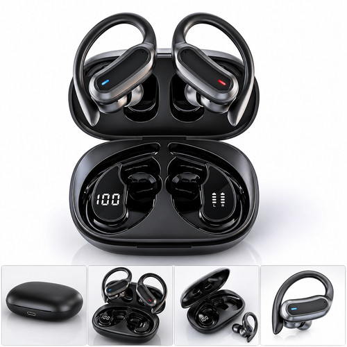 Bluetooth earhook wireless - 5.3,